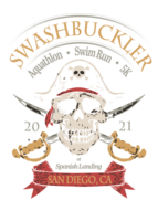 2021 The Swashbuckler (De La Luz) - Aquathlon, 5K, SwimRun Adventure Race & Kids Splash & Dash event - San Diego, CA - Swashbucker-2021-no-month.png