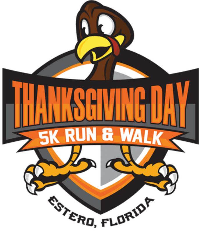 Thanksgiving Day 5k Elite Events Estero, FL 5k Running
