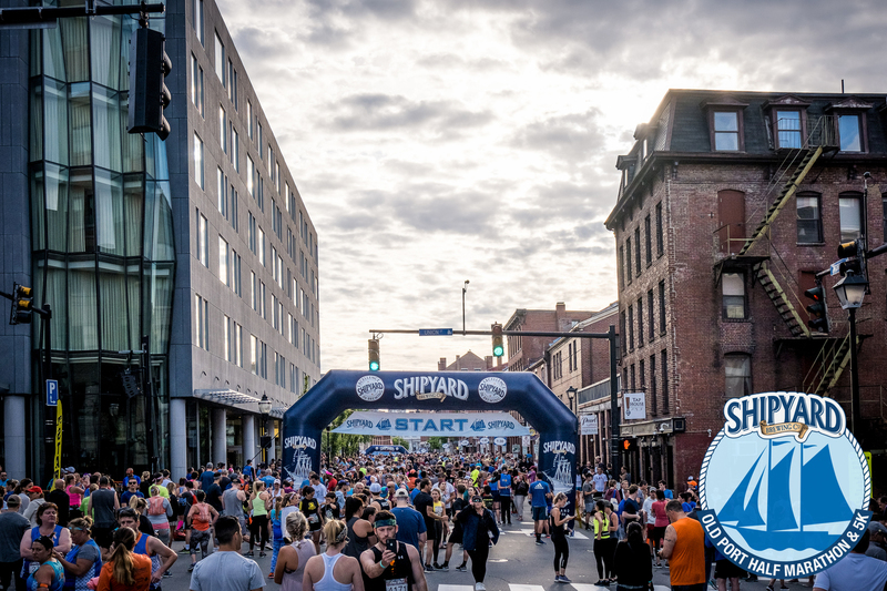 Shipyard Old Port Half Marathon and 5K Portland, ME 5k