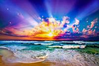 Ocean Breeze 10k, Half Marathon, Marathon - Huntington Beach, CA - purple-and-blue-beach-sunset_art.jpg