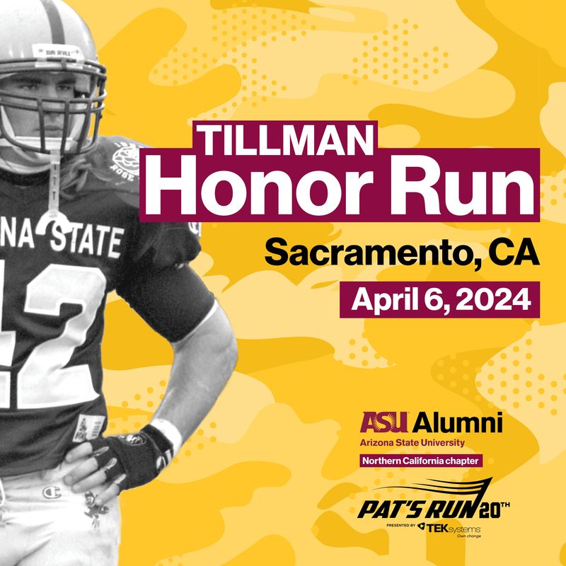 Tillman Honor Run (Sacramento) - Sacramento, CA - Fun Run