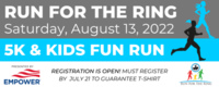 8th Annual Run for the Ring 5K Run/Walk and Fun Run - Aurora, CO - Run_for_the_Ring_2022_-_Logo.png