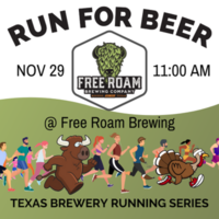 Beer Run - Free Roam Brewing 5k | 2022 Texas Brewery Running Series - Boerne, TX - Free_Roam_square_Header.png