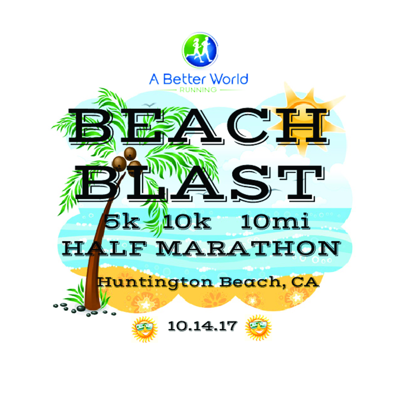 Beach Blast 5k, 10k, 10mi, Half Marathon Huntington Beach, CA 10k