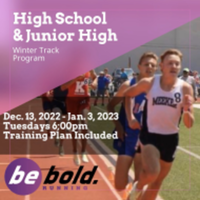 be bold. Running High School & Junior High Winter Track Program - Edmond, OK - race139353-logo.bJEbXb.png