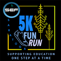 Saratoga 5K Fun Run/Walk - Saratoga, CA - SEF5K_Logo_Design4_COLORPROOF.png