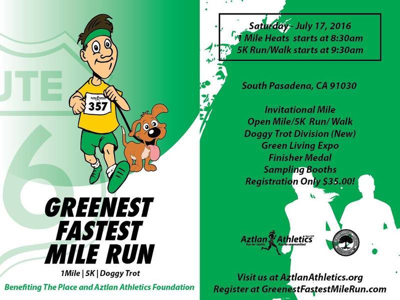 Greenest Fastest Mile Run & 5K Run/Walk | Doggy Trot ...