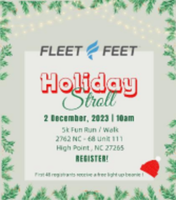 Fleet Feet Holiday Stroll 5K Fun Run/Walk - High Point, NC - race156504-logo.bLw9F0.png
