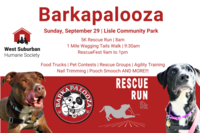 WSHS 2024 Barkapalooza 5k Run and 1 Mile Walk - Lisle, IL - Barkapalooza_Image.png