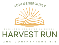 Back Creek Presbyterian Church Harvest Run 5K - Mount Ulla, NC - genericImage-websiteLogo-234978-1722716664.2928-0.bMRPh4.png