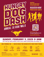 Hungry Dog Dash 5K - San Diego, CA - HDD_2025_event_flyer_v4.jpg