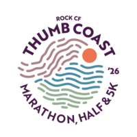 Rock CF Thumb Coast Marathon, Half Marathon, & 5K - Port Austin, MI - Thumb_Coast_Marathon_Square_-_Profile_Pic_White_2026.png