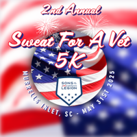 2nd Annual Sweat For A Vet 5K Fun Run - Murrells Inlet, SC - genericImage-websiteLogo-245445-1736705764.1601-0.bNHaBK.png