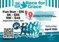 Race For Grace 5K/10K/1 Mile Fun Run - Conway, AR - genericImage-websiteLogo-245902-1739987316.0848-0.bNTHL0.jpg