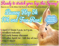 Junior Auxiliary of Milan's Bunny Hop 5k/10K/Family Fun Mile - Milan, TN - genericImage-websiteLogo-245860-1737062541.4432-0.bNIxIn.jpg