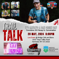 LIVE EVENT: It’s Always a Dan Green Day – Cocodona 250 Debrief + Trail Talk - Hurricane, WV - genericImage-websiteLogo-253420-1746059848.4191-0.bOeSji.png