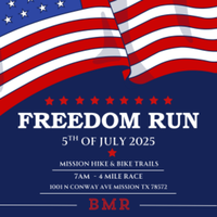 FREEDOM RUN 4 MILER - Mission, TX - genericImage-websiteLogo-254895-1747858212.0897-0.bOlJmK.png