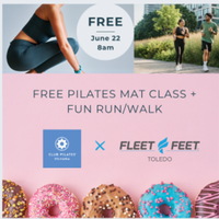 Club Pilates Mat Warmup Session + 5k Donut Fun Run/Walk - Toledo, OH - genericImage-websiteLogo-256035-1749505512.6852-0.bOr1xO.png