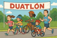 Duatlon Familiar "Con Fe y Amor" on RACEPLACE.com Duatlon Familiar "Con Fe y Amor" - Carlsbad, NM - genericImage-websiteLogo-256597-1750261072.7571-0.bOuT1q.png