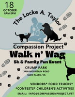 The 1st Annual Locke A. Taylor Compassion Project Walk n' Wag 5k & Family Fun Event - Glen Allen, VA - genericImage-websiteLogo-250675-1750798247.4268-0.bOwW-N.png