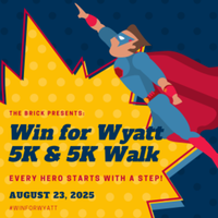 Win for Wyatt 5K & 5K Walk on RACEPLACE.com Win for Wyatt 5K & 5K Walk - Danville, VA - genericImage-websiteLogo-257050-1750974291.8839-0.bOxB9t.png
