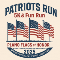 Patriots Run 5K - Plano, TX - genericImage-websiteLogo-259091-1755564988.7692-0.bOO8U8.png