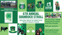 Annual Shamrock Stroll 5K Fun Run, Walk & Pet Parade - Navarre, FL - genericImage-websiteLogo-273719-1770136173.3264-0.bPGIjT.png