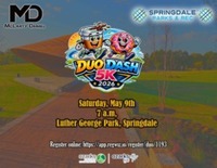 Duo Dash 5K & Fun Run - Springdale, AR - genericImage-websiteLogo-280472-1776366721.9466-0.bP4tsb.jpg