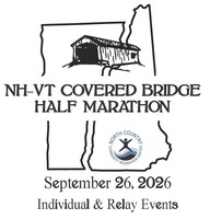 NH-VT Covered Bridge Half Marathon & Relay - Colebrook, NH - nh-vt-covered-bridge-half-marathon-relay-logo.jpg