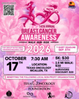 14th Annual Breast Cancer Awareness Walk, Run, Ride - Mcallen, TX - genericImage-websiteLogo-286498-1783456310.2472-0.bQtwi2.png
