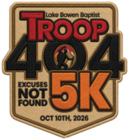 Troop 404 Excuses Not Found 5K - Spartanburg, SC - genericImage-websiteLogo-288566-1785959143.166-0.bQC5lN.png
