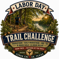 Labor Day Trail Challenge 50-Mile • 50K • Marathon • Half Marathon & Ruck • 8-Hour • Last Runner Standing - Cedar Creek, TX - genericImage-websiteLogo-276059-1784350068.0384-0.bQwWv0.png