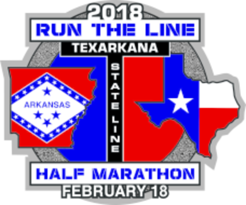 Run the Line Half Marathon Texarkana, TX 10k Half Marathon