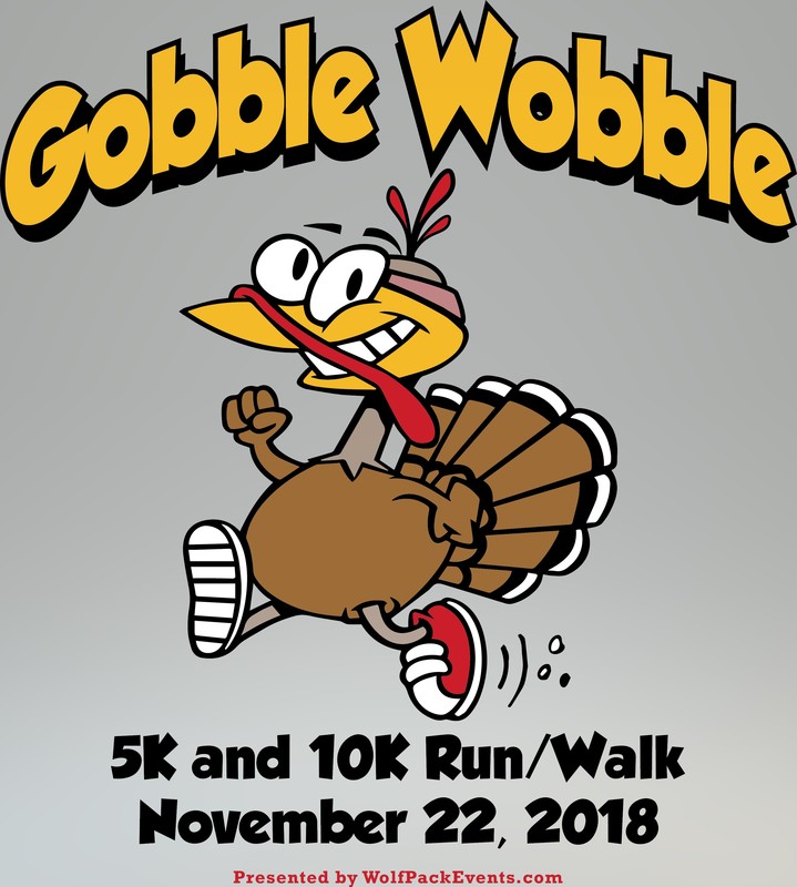 Thanksgiving Day Gobble Wobble 5K/10K/Kid's Run 8 AM El Sobrante
