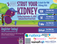 Strut Your Kidney - a dash for NW Kidney Kids - Portland, OR - StrutYourKidney2024.png