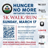 Hunger No More Initiative For Haiti 5K Walk/Run - Boca Raton, FL - 8734c8e0-1e2c-46e6-aed0-8d26a4ac282d.jpg