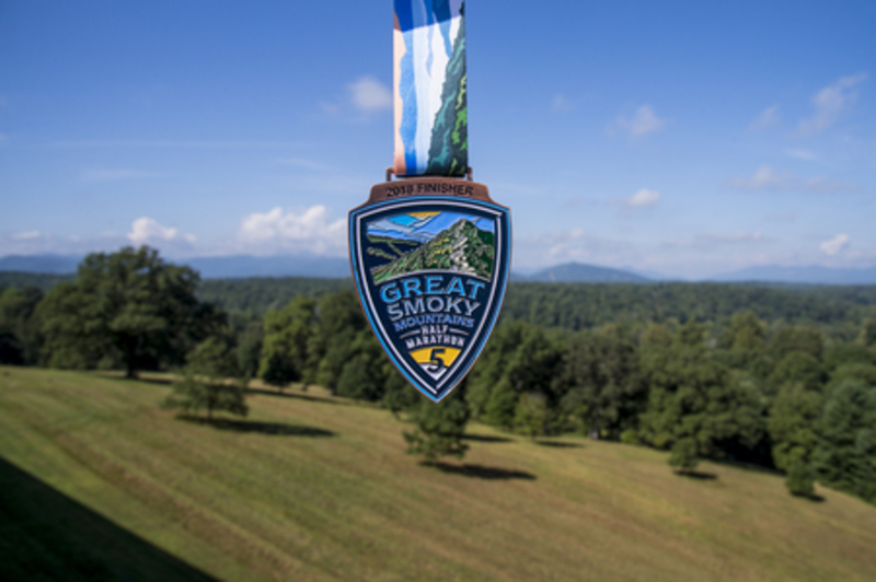 Great Smoky Mountains Half Marathon and 5K, September 2019 Townsend