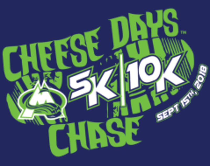 Cheese Days Chase Monroe, WI Running 5k Walking