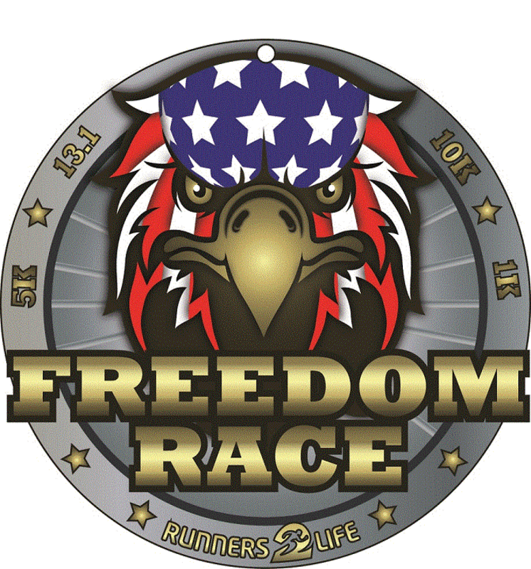 Freedom Race ( American Eagle ) 13.1 /10k/5k/1k Boise, ID Running