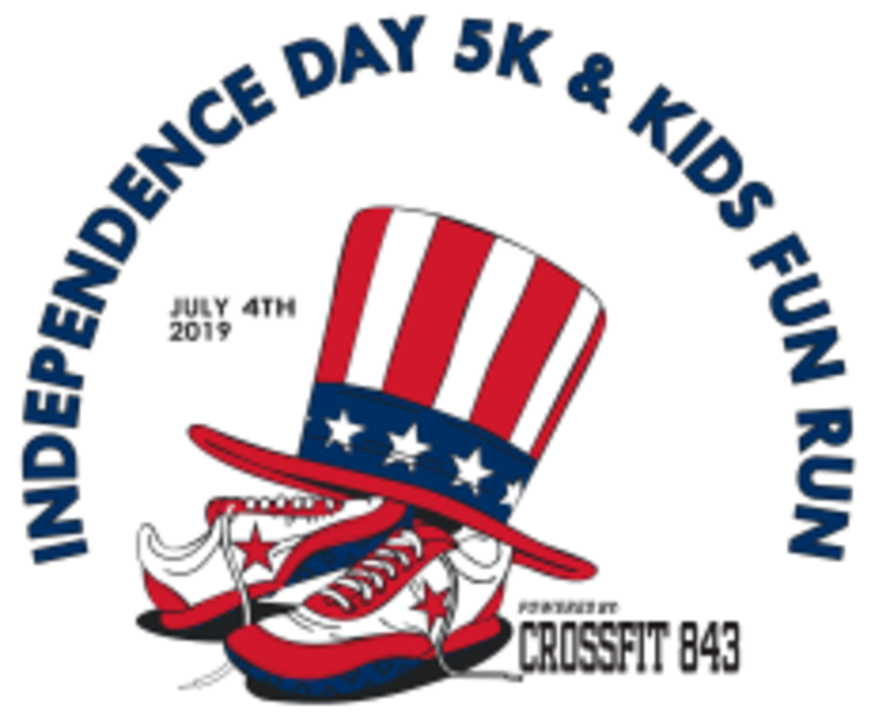 crossfit 843 independence day 5k bluffton sc 1k 5k running raceplace