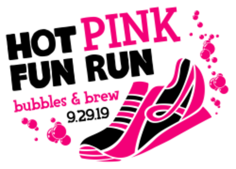 Hot Pink Fun Run Bubbles & Brews Roseville, CA 1 mile 10k 5k