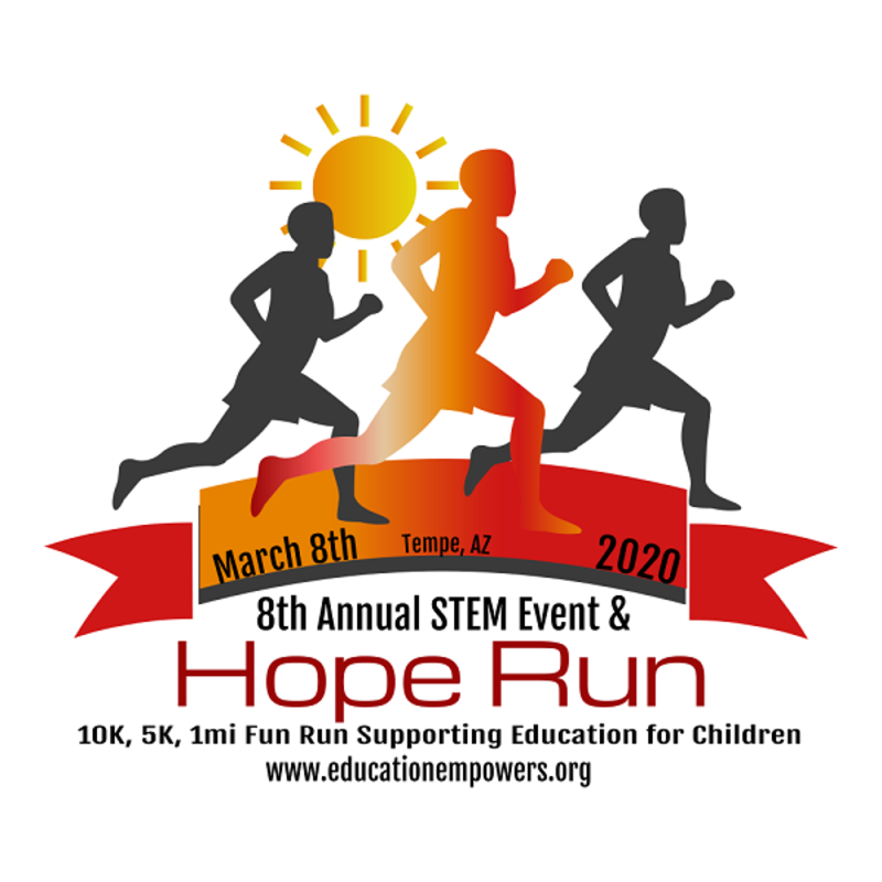The Hope Run 10k/5k/1mile Tempe, AZ 10k 5k Running