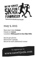 5K Fun Run Fundraiser and Day of Service - San Marcos, CA - FunRun.png