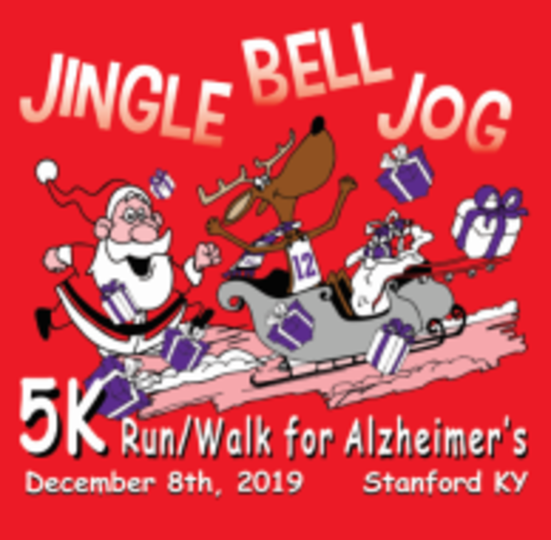 Stanford Jingle Bell Jog 5K Run/Walk for Alzheimer's Stanford, KY