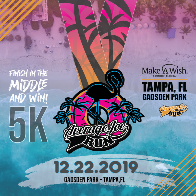 AVERAGE JOE RUN 5K, Tampa 'The World's Easiest 5k' event Tampa, FL 5k