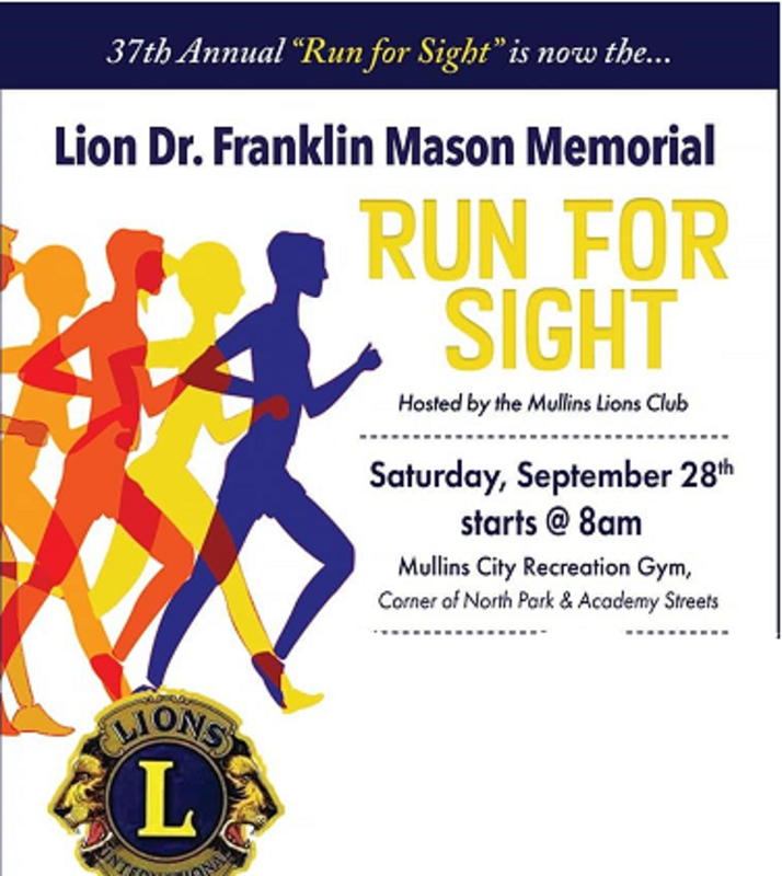 37th Annual Lions Club Run for Sight 5k Honor of Dr Franklin Mason