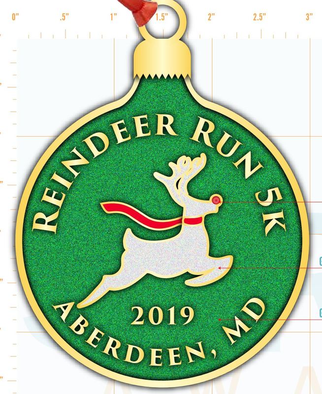 Reindeer Run 5K 2019 Aberdeen, MD 5k Running
