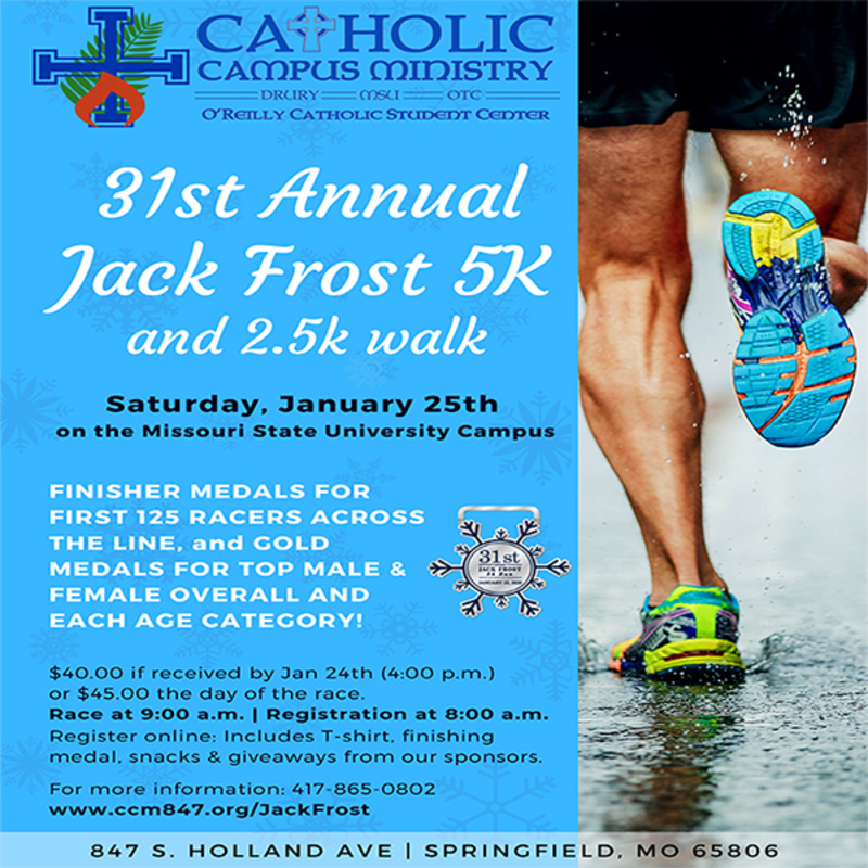 Jack Frost 5k Springfield, MO 5k Running