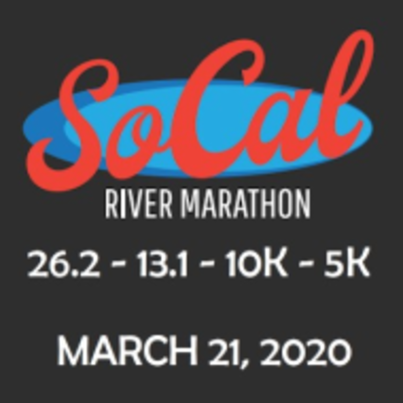 SOCAL River Marathon 26.2 13.1 10K 5K Huntington Beach, CA