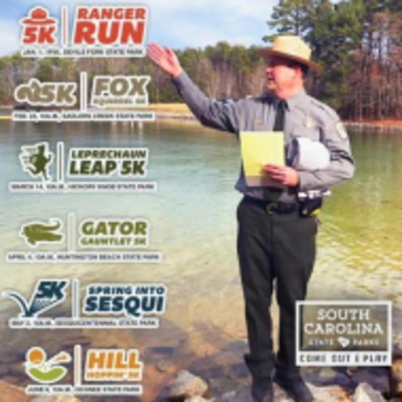 The Gator Gauntlet 5K Murrells Inlet, SC 5k Running
